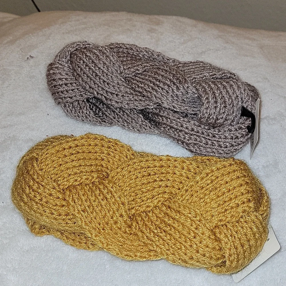 NWT Set of 3 women winter knitted twist headbands - Picture 4 of 5
